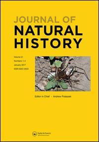 Journal of Natural History ISSN: 0022-2933 (Print) 1464-5262 (Online)
