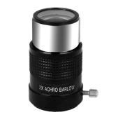 25 2x Short-Focus Barlow Lens/ SKU#530002 Ever in a position where the strongest eyepiece you had just wasn't strong enough and wish there was a zoom button or had a stronger eyepiece handy?
