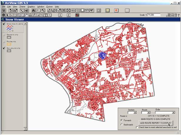 and relationships Using GIS Big step forward from the paper-based system Data stored electronically and viewable