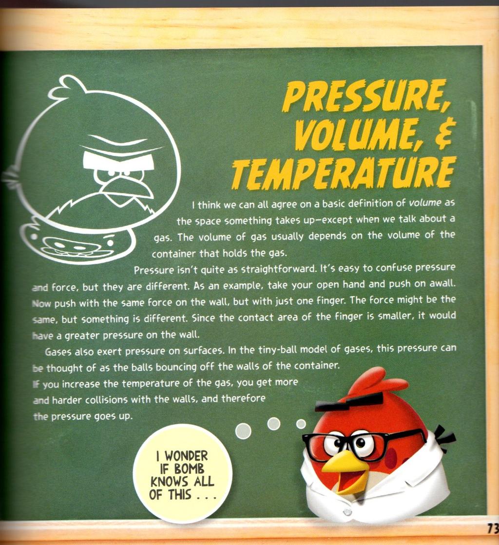 11.What is volume? 12.Describe how pressure and force are related.