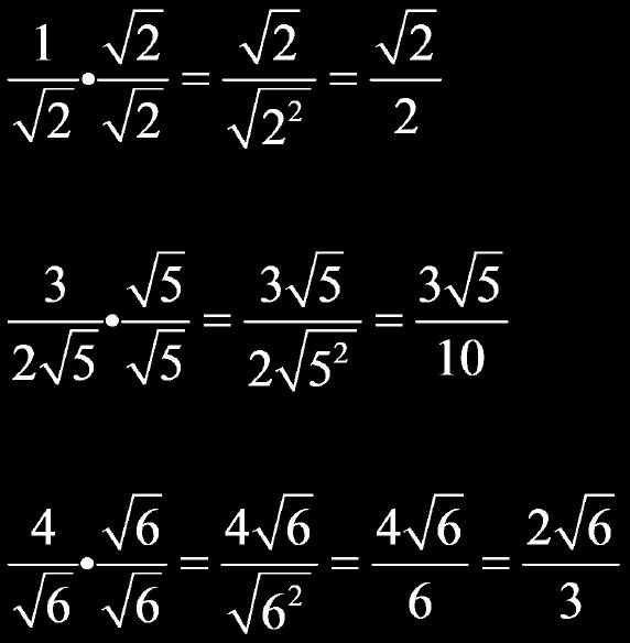 denominator without changing the value of the fraction.