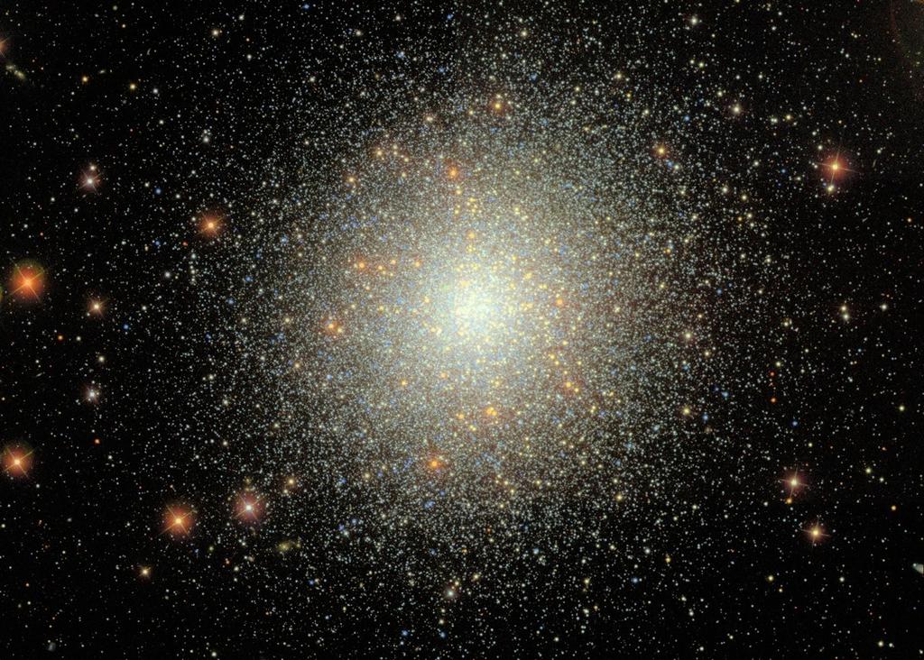 Star Cluster Tens of thousands of stars,