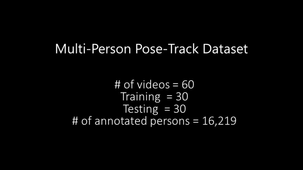 Pose-Track Dataset 09. 10.