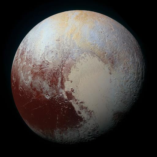 Pluto's moon Charon (July 14, 2015) Pluto Dwarf Planet New