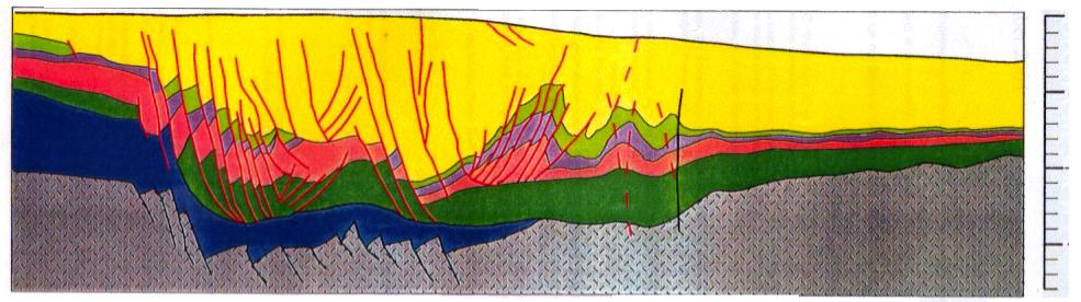sediment flux => large watershed and intense erosion Sedimentation