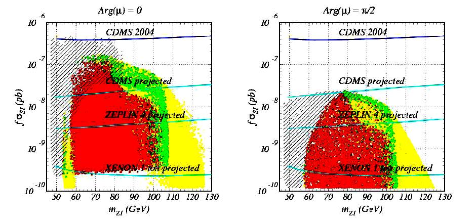 Direct Dark Matter Detection Neutralino DM is searched for in neutralino-nucleon scattering exp.