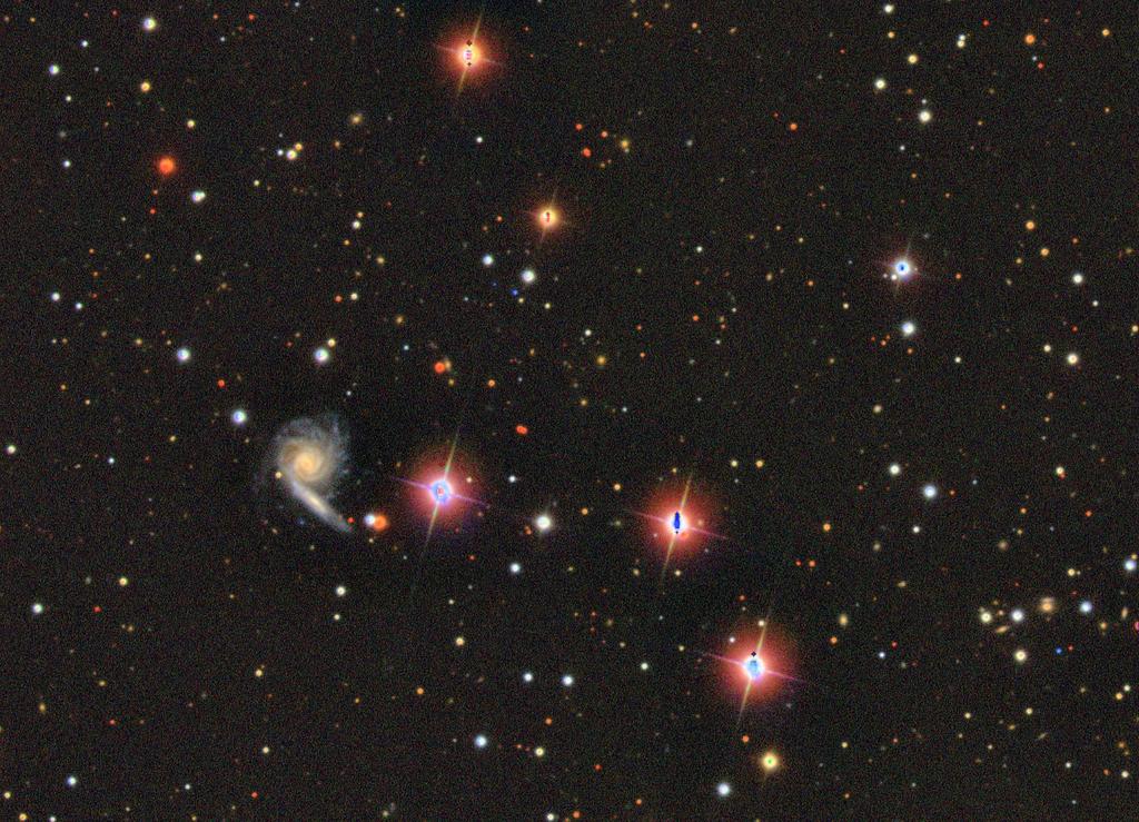Galaxies that are isolated Well, this