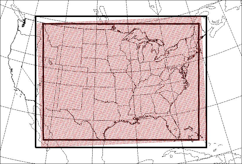 ARPS 3DVAR Analysis Grid 1 km grid: 3603 x 2691 x 51 WRF ARW (4 and 1 km)