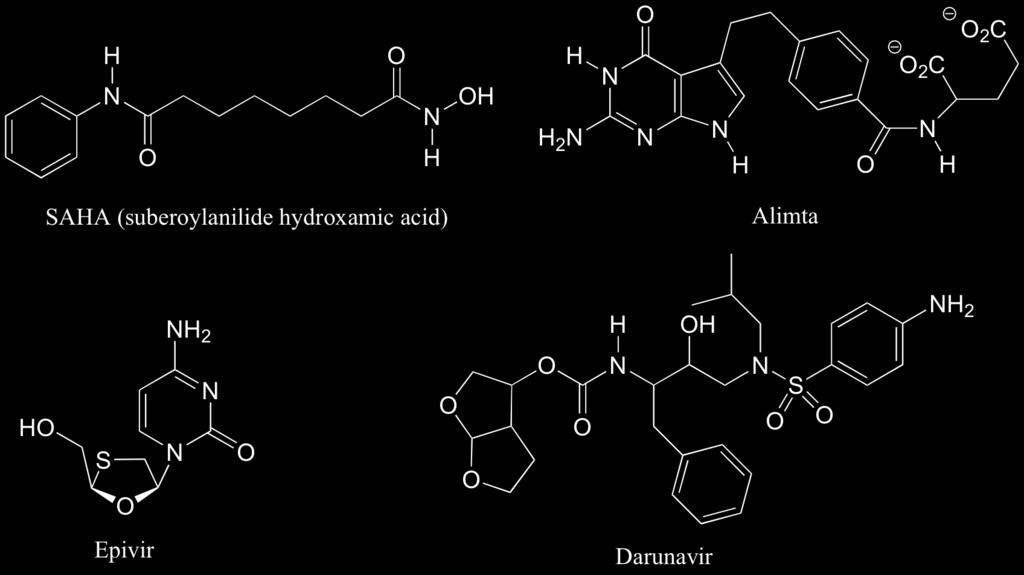 b) Two fluorinated Epivar derivatives (structures A and B below) were also mentioned