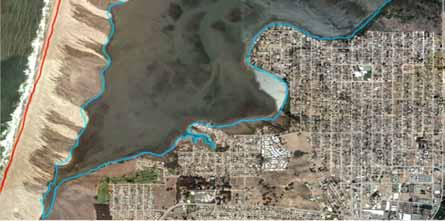 Marine/fluvial (Lagoonal) Risk 3, 4 Estuary, Man modified, Risk
