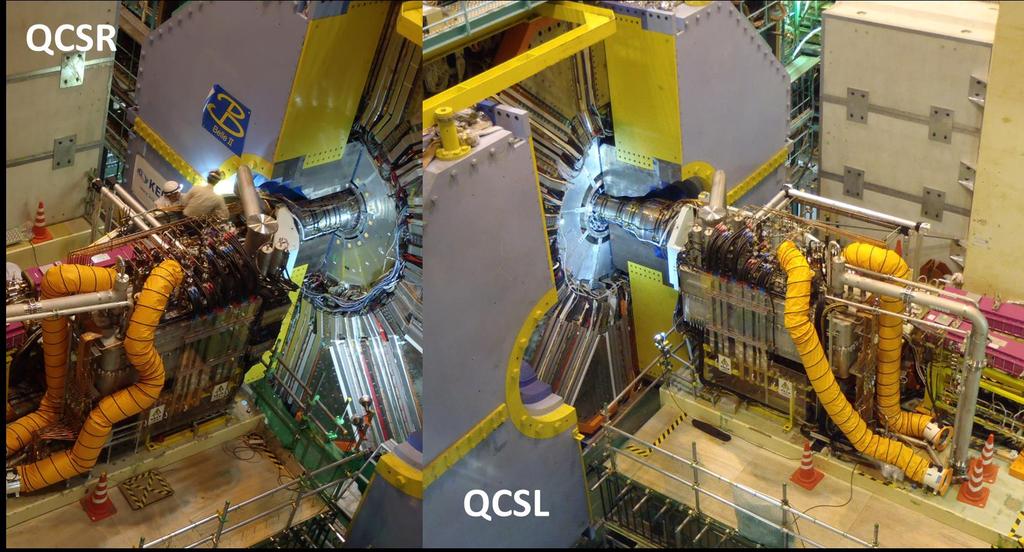 Installation of QCS cryostats