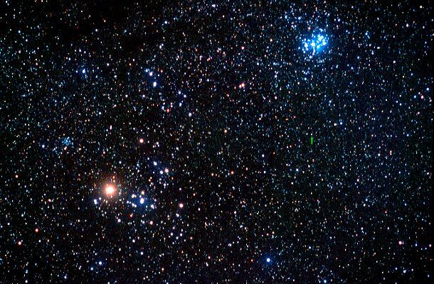 Hyades Cluster Red Giants Age = 800 My radius = 2.7 pc distance = 47 pc 400 solar masses Main Sequence Hyades Open cluster Constellation Taurus Magnitude 0.