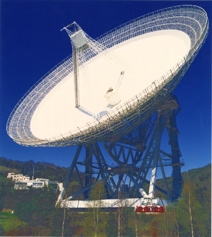 Radio telescopes can be huge because they don t have to be as smooth