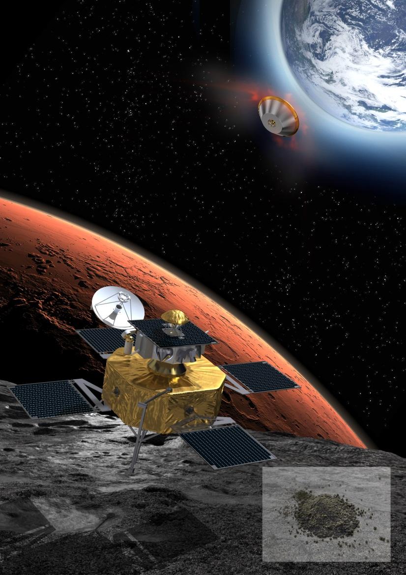 An ESA mission study previously: MMSR (Martian Moon Sample Return) D.