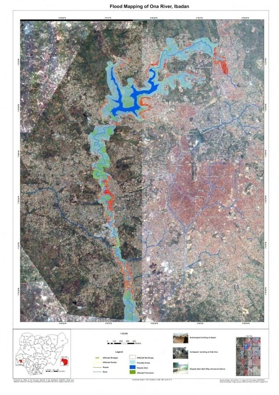 Assessment of Eleyele Dam Flood Disaster Ibadan, NIGERIA Area