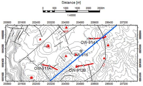 Njathi 582 Report 25 FIGURE 7: Comparison of the lithology between wells OW-911A, OW-914A, OW-912B and