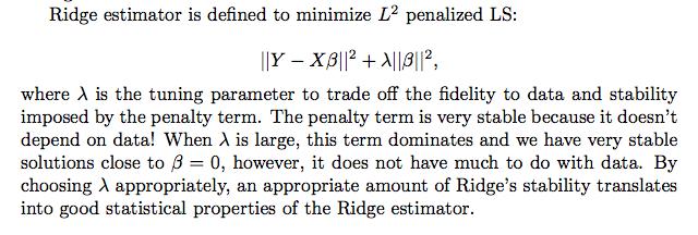 Ridge regression method: L2 penalized LS Ridge regression is an old method, but still very useful.