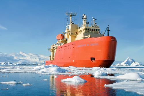 ANTARCTIC SCIENCE THE TRADITIONAL WAY Large, expensive ships ($30-100k/day!