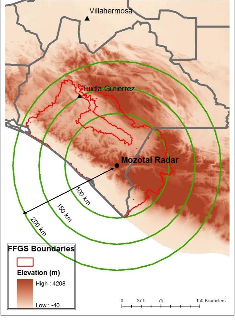 Chiapas Mexico C-Band Radar