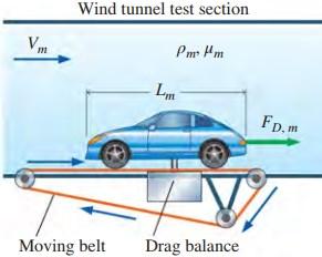 20. (Çengel) The aerodynamic drag of a new sports car is to be predicted at a speed of 90 km/h at an air temperature of 25 C.