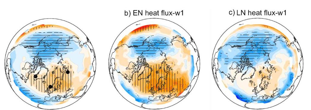 Stratospheric responses to blocking - ENSO modulates the blocking influence on the polar stratosphere, the blocking