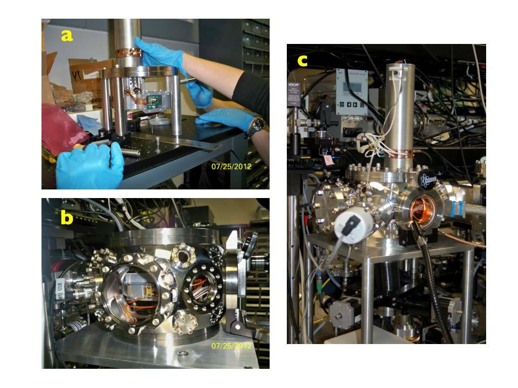 we completed our laboratory demonstrations and built the AOTF brassboard instrument for eventual integration into the LDMS instrument vacuum chamber.