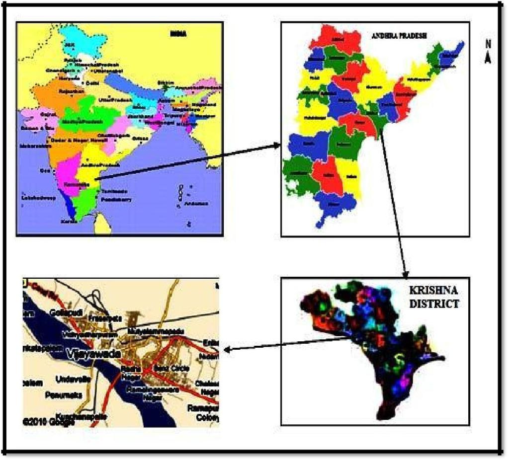 Evaluation of Land Use/Land Cover Changes in Vijayawada City by Using Remote Sensing and GIS The properties measured with remote sensing techniques relate to land cover, from which land use can be