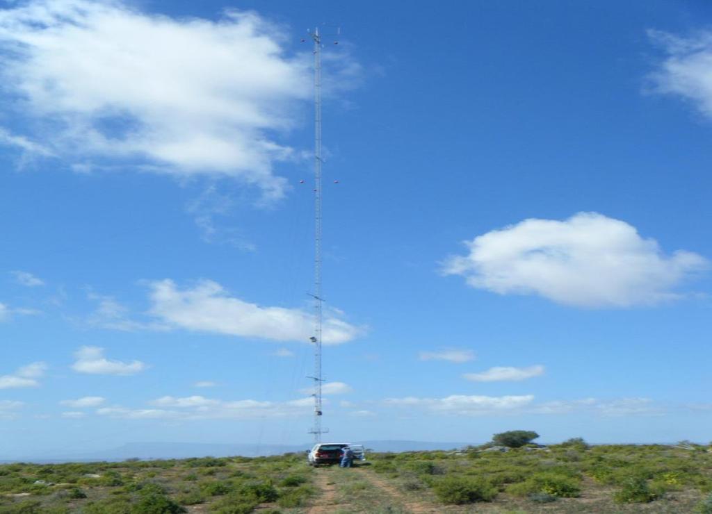 Wind Measurements for Verification 10 minutes data and graphs available online: http://www.wasa.csir.co.za Cannot manage what you cannot measure Data download: http://wasadata.csir.co.za/wasa1/wasadata U mean @ 61.