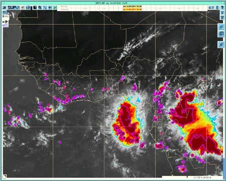 Heavy Storm & Strong Convection Tropical Cyclone & Ocean