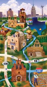 HIT THE ROAD Remember the Alamo but don t forget the other four Spanish missions built along the San Antonio River three centuries ago.