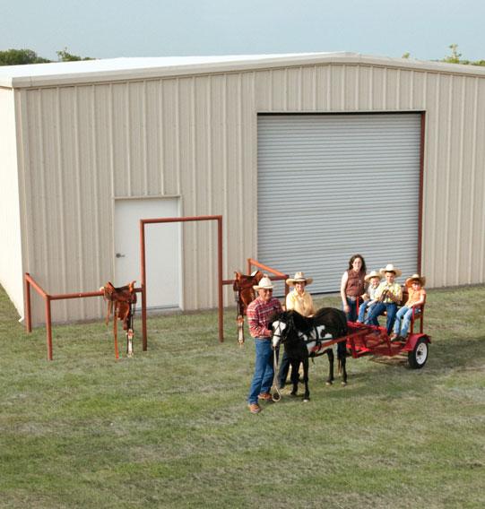 Our family is one-of-a-kind. So is this steel building from Mueller. www.muellerinc.