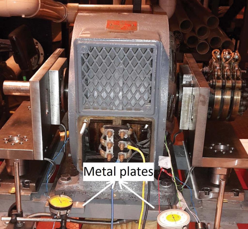 4.3. Meaurement of UMP A 4 pole wound rotor induction machine i utilized to perform the experiment.