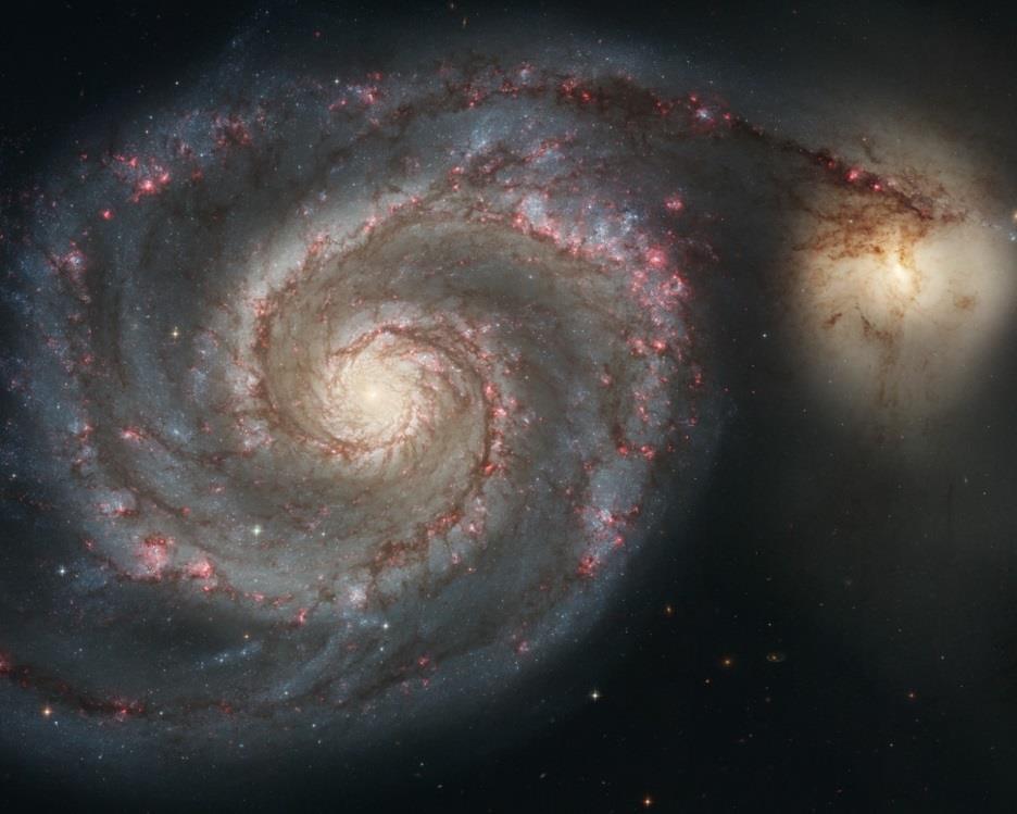 Whirlpool Galaxy: The Whirlpool Galaxy is also known as Messier 51a, and it s one of the most familiar galaxies.