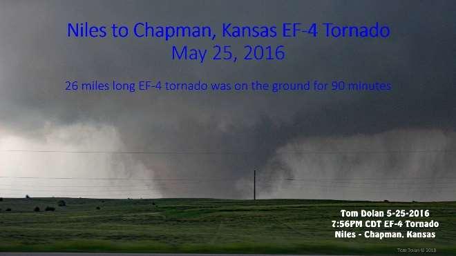 The tornado intensifies rapidly when it formed and traveled east on its path directly towards the