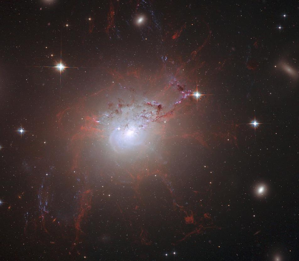 Astronomical picture of the week NGC 1275 Central