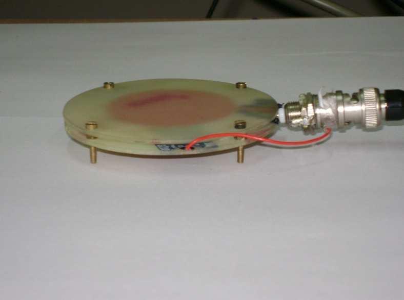 Fig. 2: Example of Fission Chamber tested at BARC for prompt neutron spectrum measurement of 252 Cf spontaneous fission.
