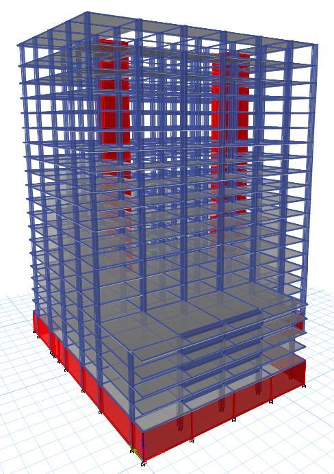 Evaluation of the MRSA Procedure - 3 Case study Buildings Located in Bangkok, Thailand Heights vary from to 44 stories RC slab-column frames carry gravity loads RC walls & cores resist lateral loads