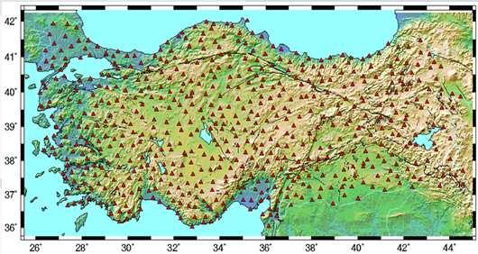TNHCN Turkish National Fundamental GPS Network
