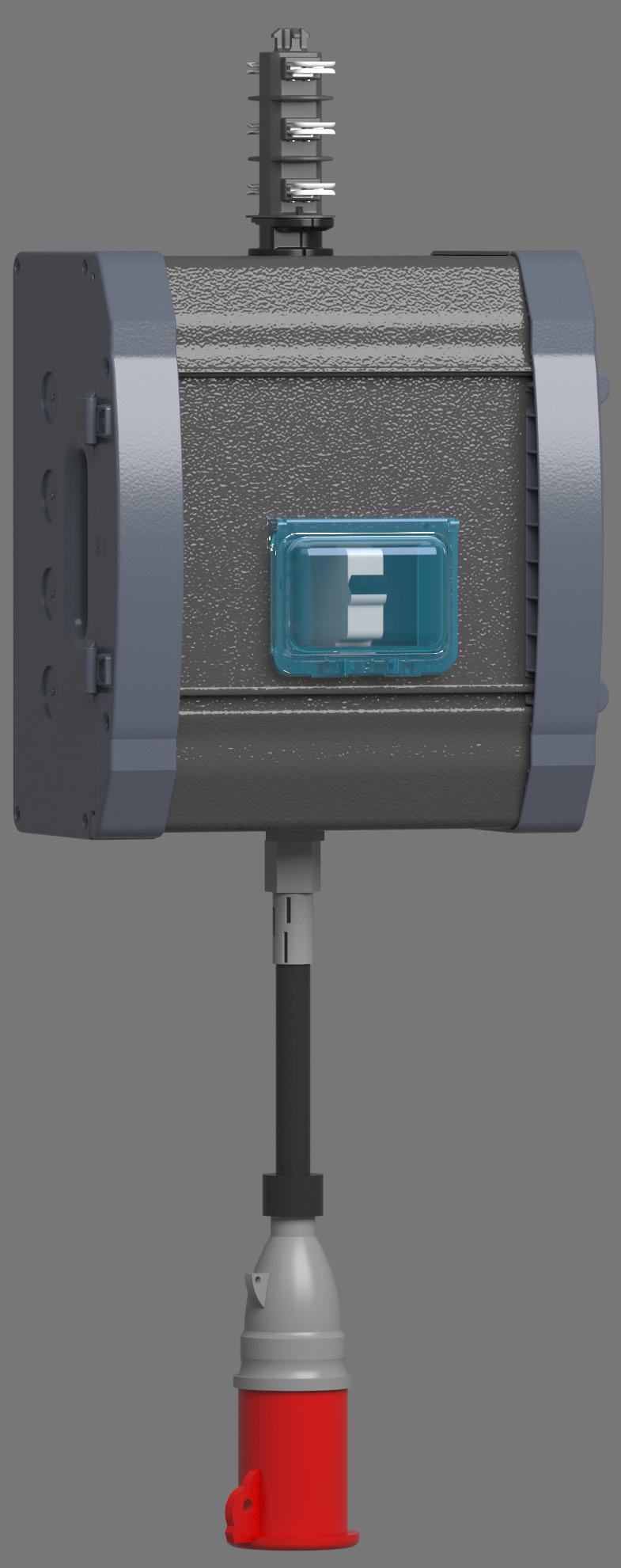 Analyzer with Display RJ45 Ports KDP Single Socket Box 32A Single & Three Phase Circuit
