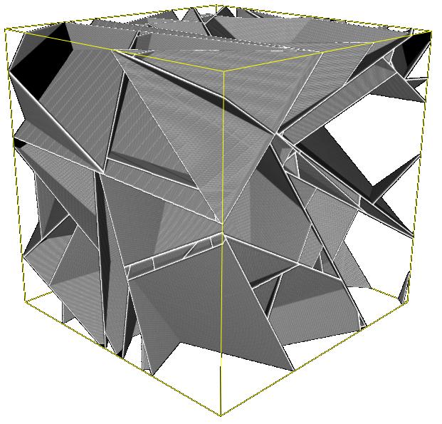 Isotropic random STIT Tessellation in 3D