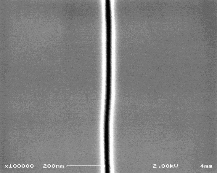 5 um/min 29 nm trench This process was used to etch nano-trenches