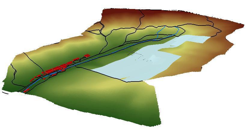 Fig.7. 3D view with ArcScene application. Fig.8.