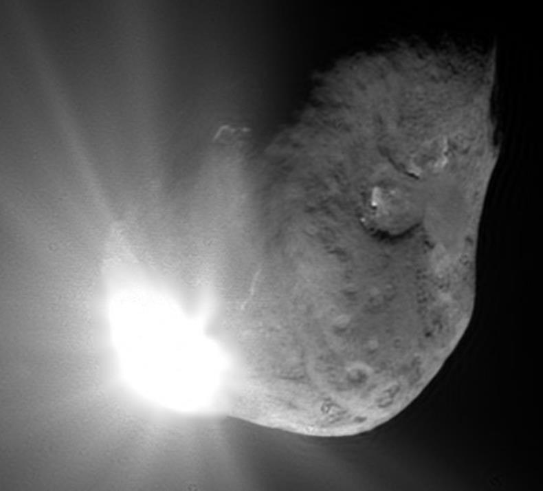 Comparison with Deep Impact Comet 9P/Tempel