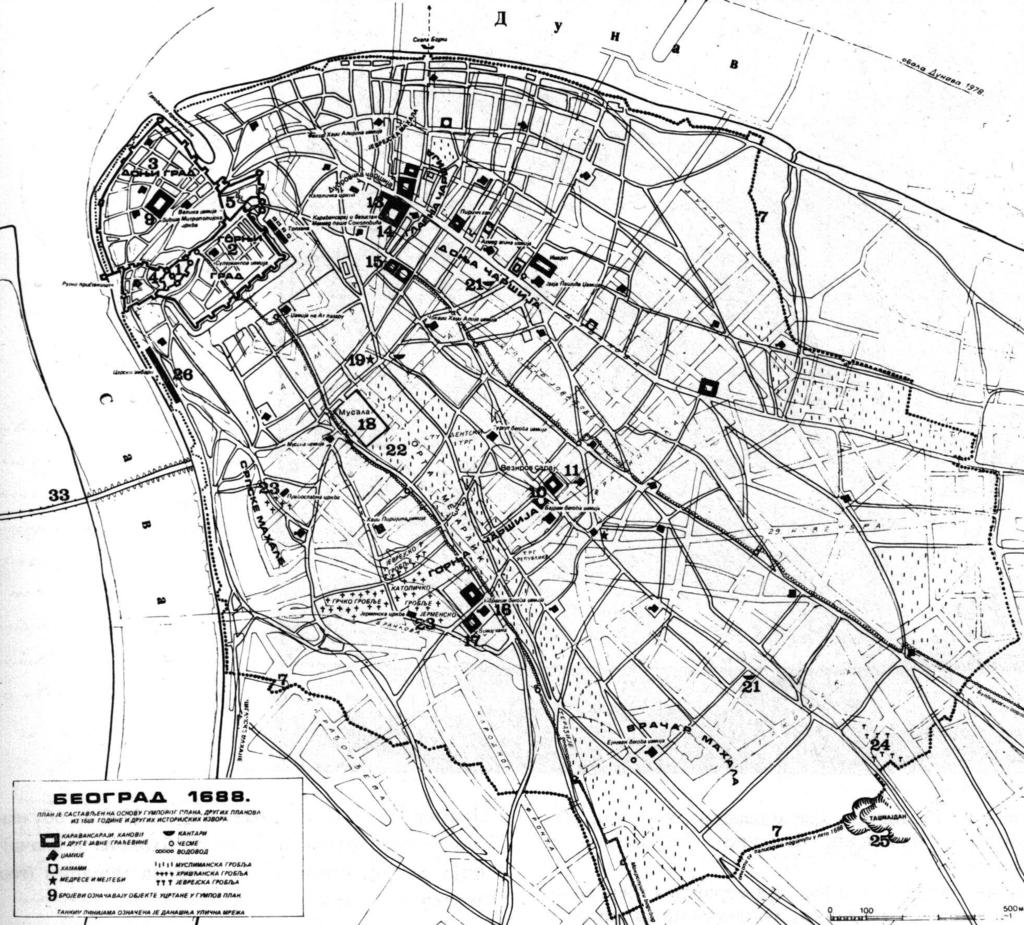 Fig. 1.Map of Belgrade from 1688 CURRENT STATUS OF EARTH OBSERVATION ACTIVITIES 1. Policies 1.