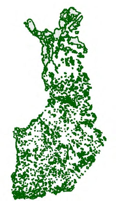EU Biodiversity Areas Slow Permitting Natura 2000 areas cover about 14% of Finland, 18% of the EU's land area and approximately 30% of Northern Finland; EU-wide ecological network of nearly 26,000