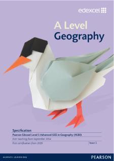 Geography in the Sixth Form Sixth Form entry requirements: 5 GCSEs Geographers have a broad ability range Target Geography GCSE: A*-A = 46% 50+ students per year
