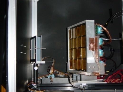 Beam test with flat-panel PMT array Study of aerogel