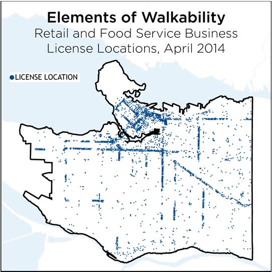 Elements of Walkability Walkability is much more than a single number.