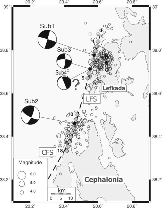 Iterative Deconvolution of Regional Waveforms and a Double-Event Interpretation of the 2003 Lefkada Earthquake, Greece 161 Figure 2.