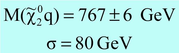 L )=778.0 GeV generated M(g)=860.